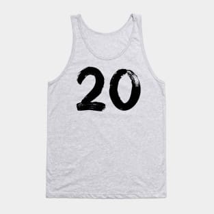 Number 20 Tank Top